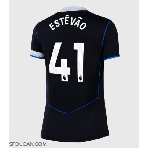 Zenski Nogometni Dres Chelsea Estevao Willian #41 Rezervni 2025-26 Kratak Rukav
